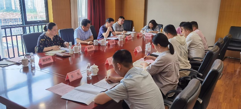 后勤保障处召开2025年6月食品安全月调度会议
